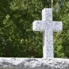 w4stone urnenwand Kreuz